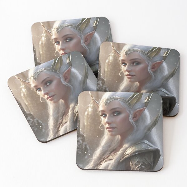Item preview, Elf, Elf girl, Girl, Anime, fantasy, astarion girl, magic, designed and sold by GOLDENGARDENART.