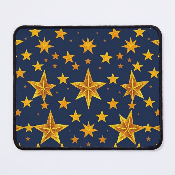 Item preview, Gold Stars on Dark Blue designed and sold by vstronaut1.