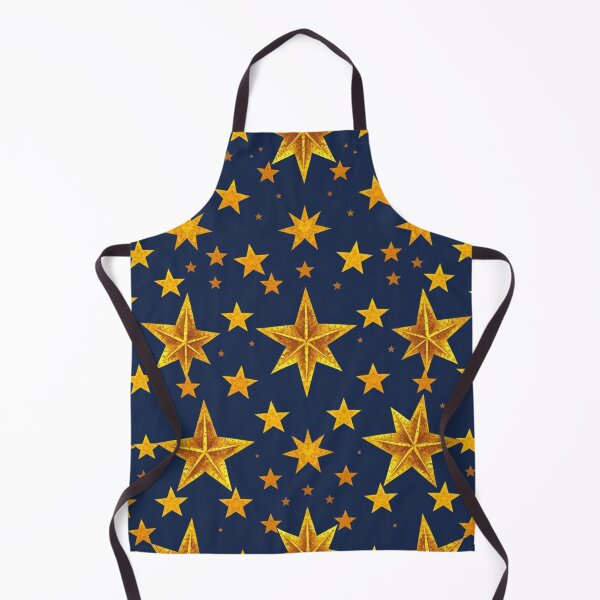 Item preview, Gold Stars on Dark Blue designed and sold by vstronaut1.