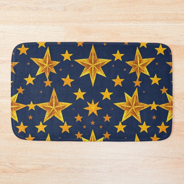 Item preview, Gold Stars on Dark Blue designed and sold by vstronaut1.