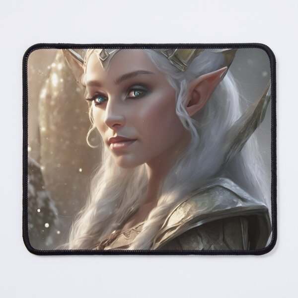 Item preview, Elf, Elf girl, Girl, Anime, fantasy, astarion girl, magic, designed and sold by GOLDENGARDENART.