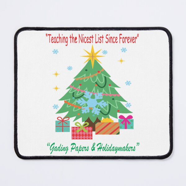 Item preview, Teaching The Nicest List - Teacher Christmas Humor designed and sold by Pansies1.