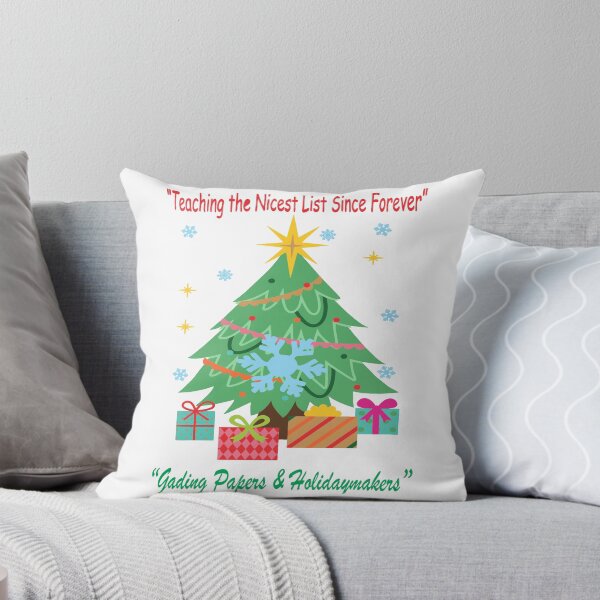 Item preview, Teaching The Nicest List - Teacher Christmas Humor designed and sold by Pansies1.