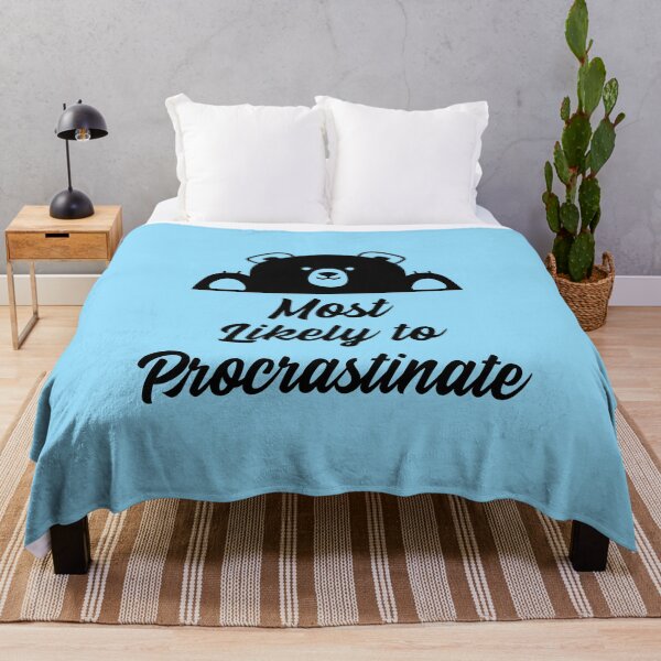 Item preview, Most Likely to Procrastinate designed and sold by 87-Aesthetics.