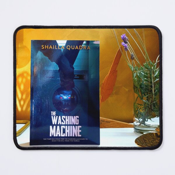 Item preview, The Washing Machine Supernatural Novel by Shailla on Golden Decor designed and sold by coolworldstuff.