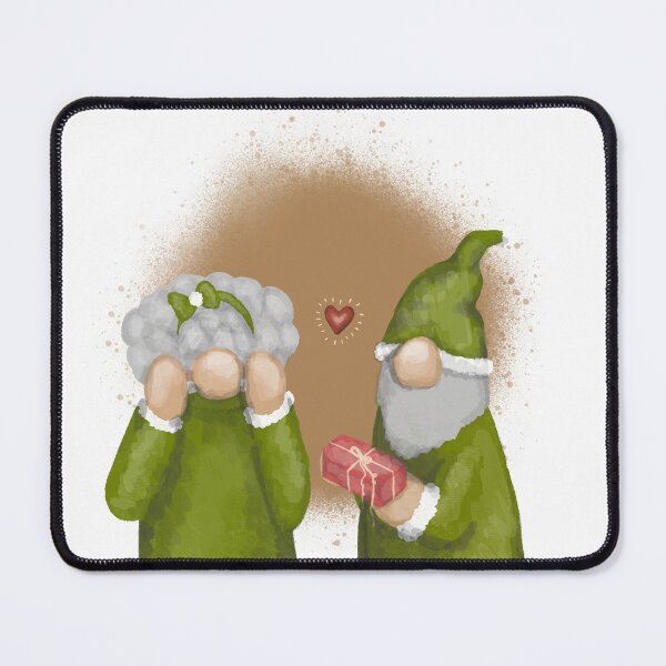 Item preview, Green Mr and Ms Claus Gift designed and sold by stewedtomatoes.