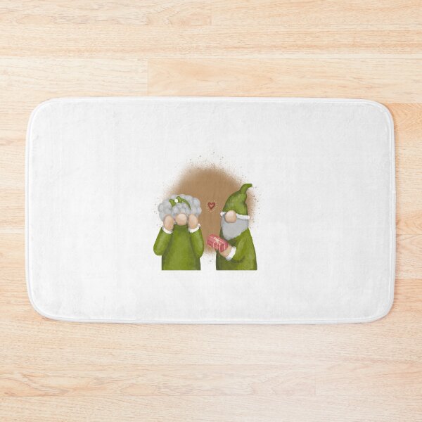 Item preview, Green Mr and Ms Claus Gift designed and sold by stewedtomatoes.