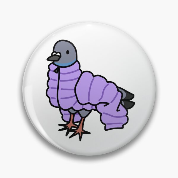 Item preview, Pigeon in a Puffer designed and sold by knjartlove.