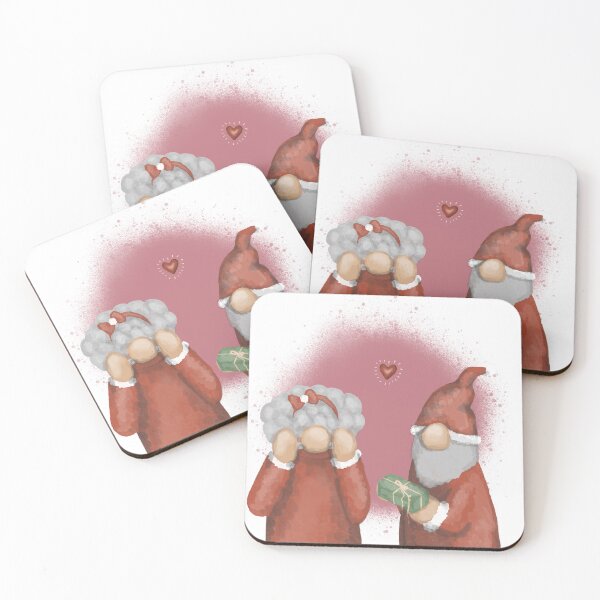 Item preview, Red Mr and Ms Claus Gift designed and sold by stewedtomatoes.