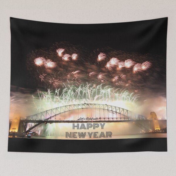 Item preview, Sydney Harbour Bridge New Year's Eve Fireworks designed and sold by Traloch O'Laoi.