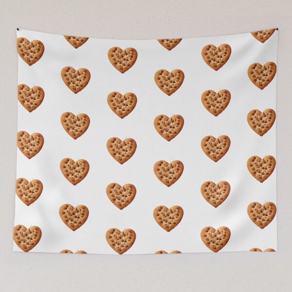 Item preview, Heart-shaped Chocolate Chip Cookie designed and sold by DigitalToast.