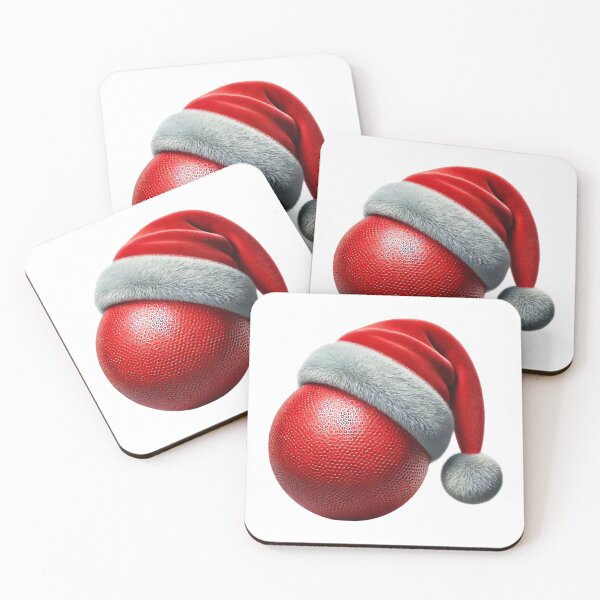 Item preview, Dodgeball Christmas Santa Hat Dodgeball Holiday Hat Jolly Santa Style Festive & Fun designed and sold by Zestfull.