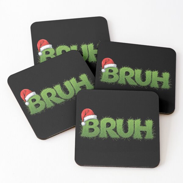 Item preview, Green Bruh Meme Funny  Text Saying Bro Greeting Christmas designed and sold by Har-vee.