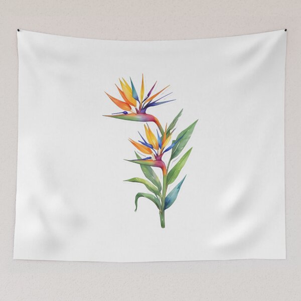 Item preview, Rainbow Bird of Paradise (Strelitzia reginae) designed and sold by HOMETOWN86.