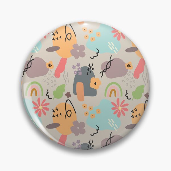 Item preview, Happy Abstract Nature Shapes designed and sold by FadedFlorals.