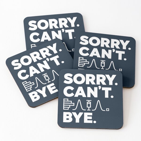 Item preview, SORRY. CAN’T. DATA. BYE. (white) designed and sold by QICuriosities.