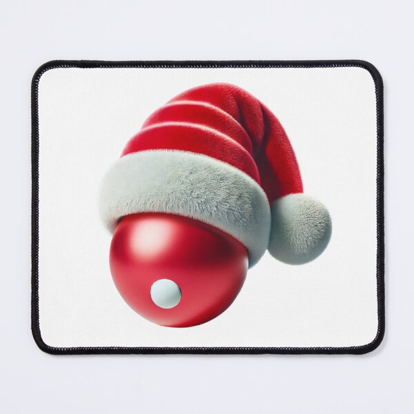 Item preview, Table Tennis Christmas Santa Hat Festive Fun Santa Hat Accessory  Santa Hat Paddle Cover designed and sold by Zestfull.