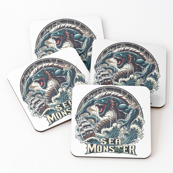 Item preview, Fierce Sea Dragon Monster designed and sold by JonelleTshirts.