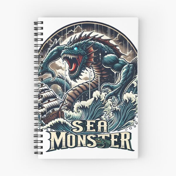 Item preview, Fierce Sea Dragon Monster designed and sold by JonelleTshirts.