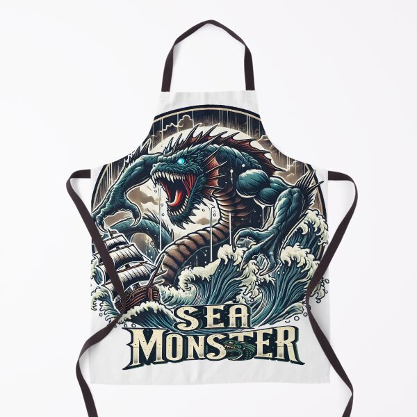 Item preview, Fierce Sea Dragon Monster designed and sold by JonelleTshirts.