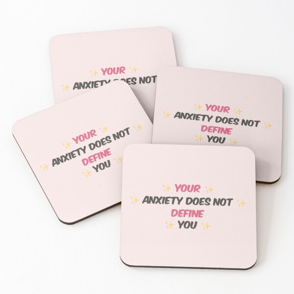 Item preview, anxiety, metal health motivation, anxiety affirmation, anxiety graphic slogan designed and sold by MarJul.