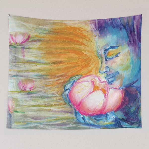Item preview, Woman of Lotus Lake 10 designed and sold by umasharda.
