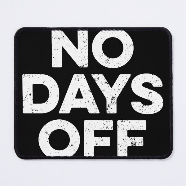 Item preview, No Days Off designed and sold by zeviwanty.