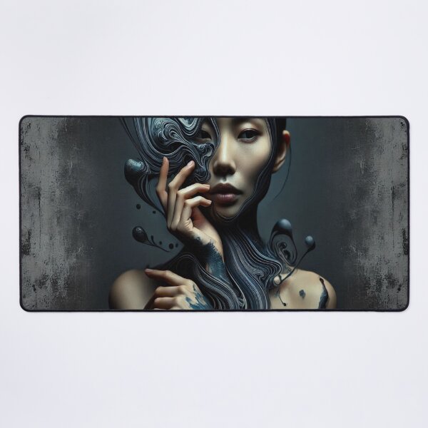 Item preview, Mujer pintada generada por IA designed and sold by AI-this-is-AI.