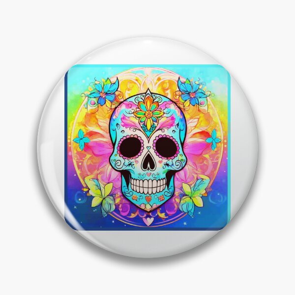 Item preview, "Beautiful Sugar Skull" designed and sold by rikkirocx.