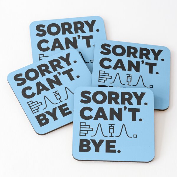 Item preview, SORRY. CAN’T. DATA. BYE. (black) designed and sold by QICuriosities.