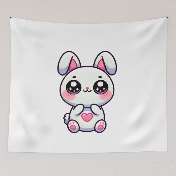 Item preview, Cute Kawaii Bunny  designed and sold by VultureXP.
