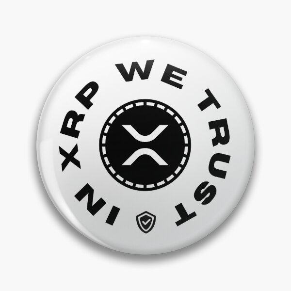Item preview, In XRP We Trust - Perfect Crypto Enthusiast Apparel designed and sold by DesignDazzles.