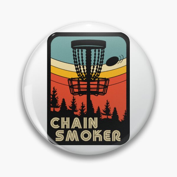 Item preview, Chain Smoker Disc Golf Retro designed and sold by hilda74.