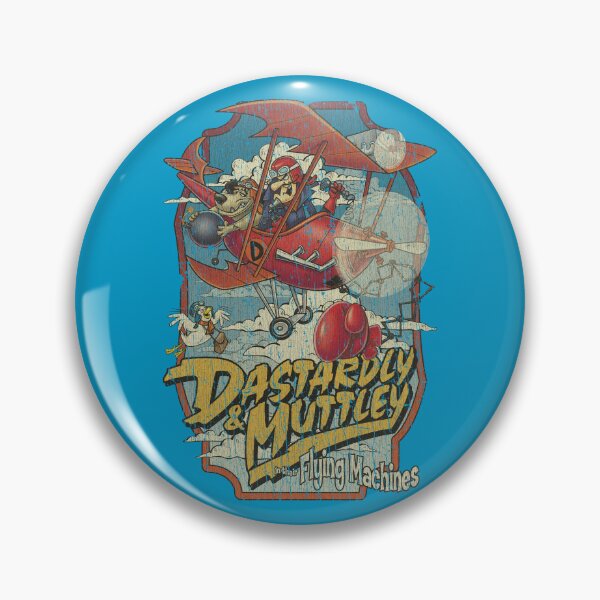 Artikelvorschau, Dastardly und Muttley in ihren fliegenden Kisten 1969 entworfen und verkauft von AstroZombie6669.