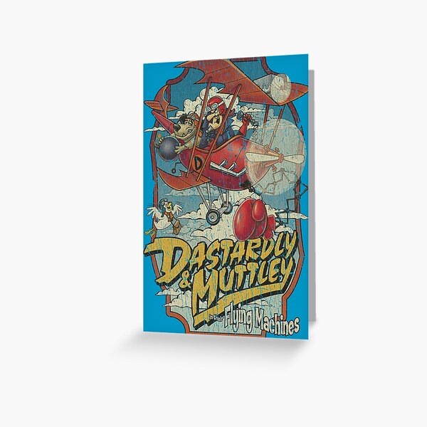 Item preview, Dastardly and Muttley in Their Flying Machines 1969 designed and sold by AstroZombie6669.