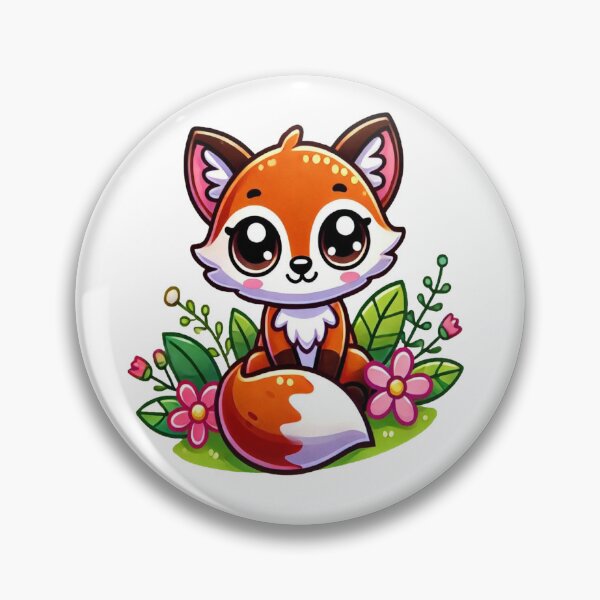 Item preview, Cute Kawaii Fox  designed and sold by VultureXP.