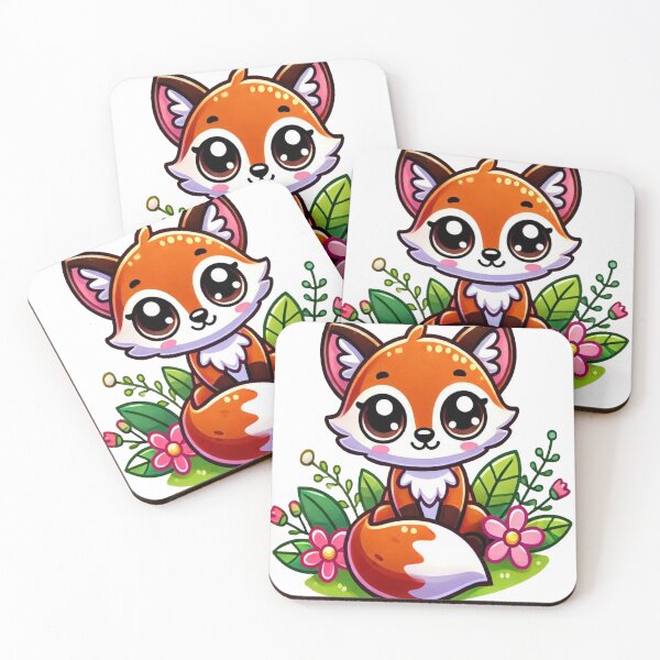 Item preview, Cute Kawaii Fox  designed and sold by VultureXP.