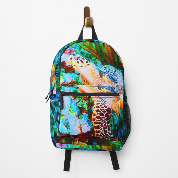 Item preview, Undersea Brilliant Turtle with Colorful Reef in Pacific Ocean designed and sold by Yogibear & Rachelle .