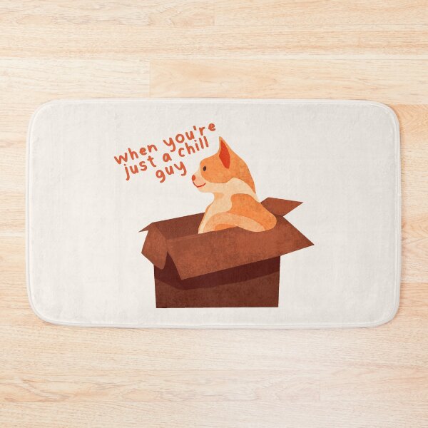 Item preview, When You're Just a Chill Guy - Funny Cat Meme designed and sold by aaalou.
