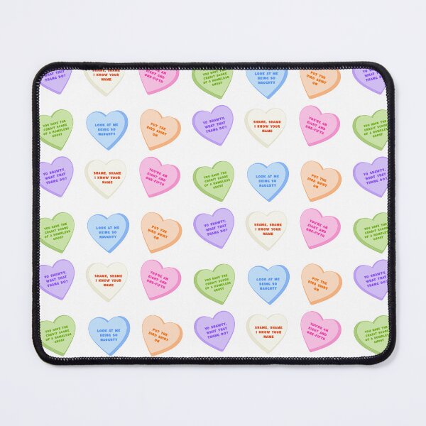 Item preview, Winston Bishop Candy Hearts designed and sold by Sarah Teigland.
