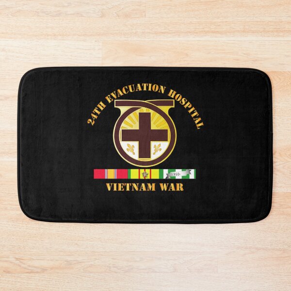 Item preview, Army - 24th Evacuation Hospital - Vietnam War w  V N SVC designed and sold by Military Insignia Products.