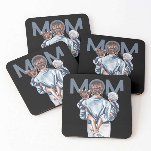 Item preview,  Super Mom Watercolor Painting Design designed and sold by Venaytauch.