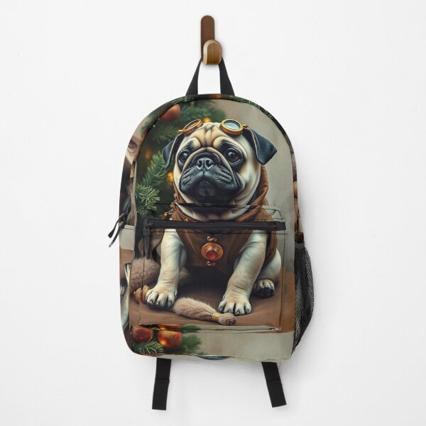 Item preview, Steampunk Pug Dog Portrait II designed and sold by Skye Ryan-Evans.