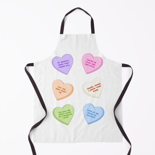 Item preview, Winston Bishop Candy Hearts designed and sold by Sarah Teigland.