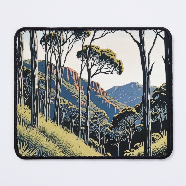 Item preview, Australia Eucalyptus Forest Landscape designed and sold by designtourist.