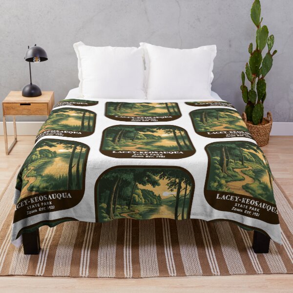 Item preview, Vintage Lacey Keosauqua State Park (Iowa State Park) designed and sold by RabbitK.