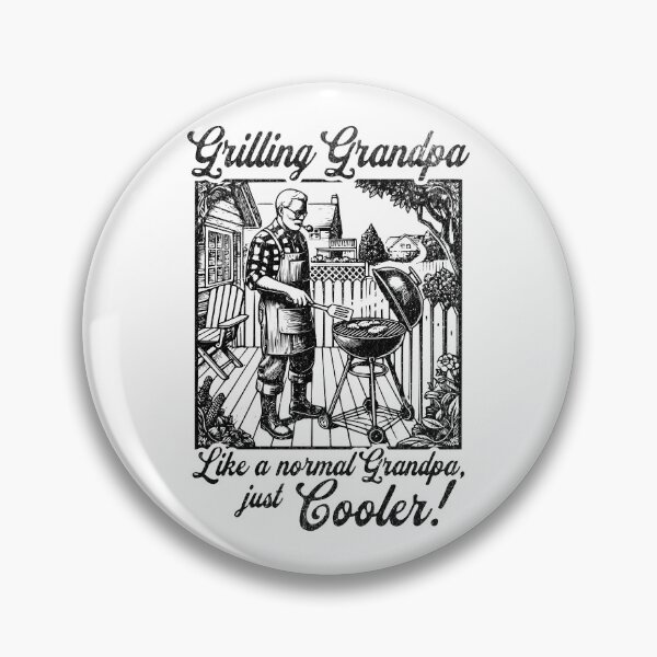 Item preview, Grilling Grandpa BBQ Master Gift designed and sold by QuirkPrint.
