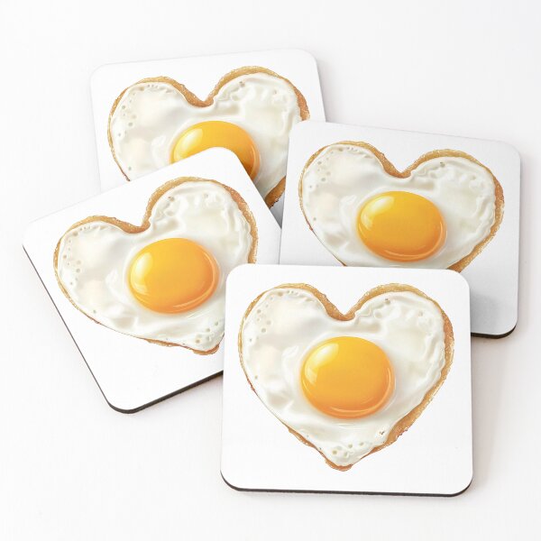 Item preview, Heart-shaped Egg Sunnyside Up designed and sold by DigitalToast.