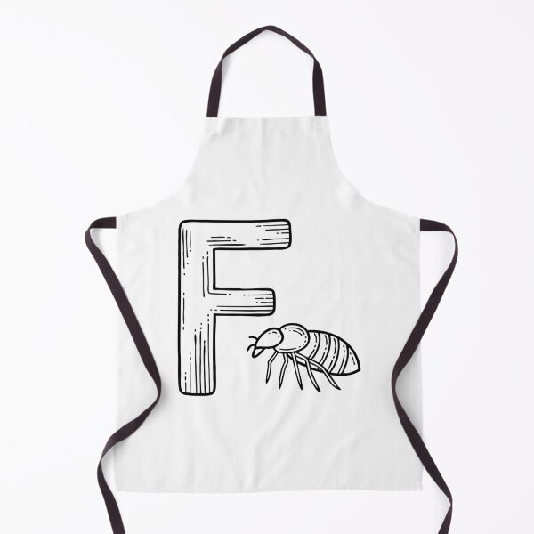 Item preview, Illustration of Letter F Beside Flea designed and sold by rasagamastore.
