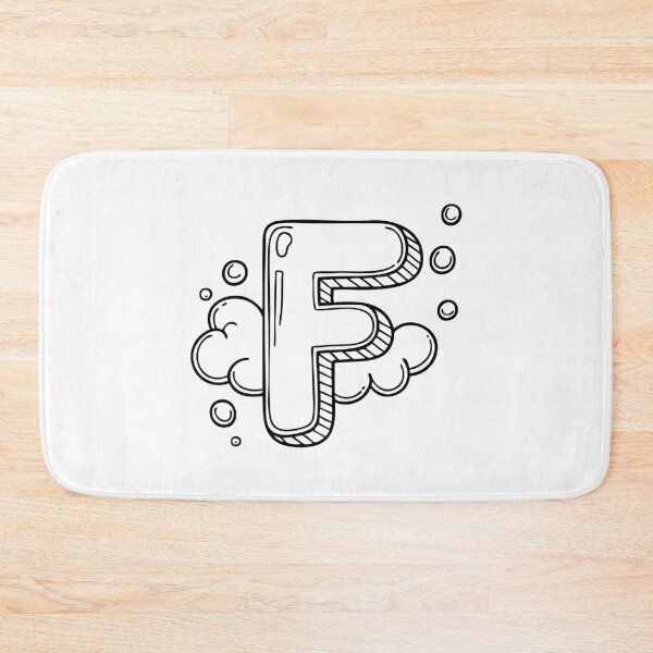 Item preview, Illustration of Letter F Beside Foam designed and sold by rasagamastore.
